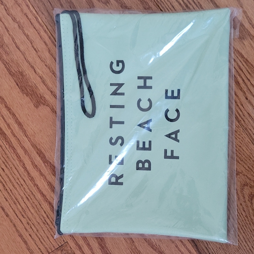 *NEW* Milly "Resting Beach Face" Swimsuit Bag